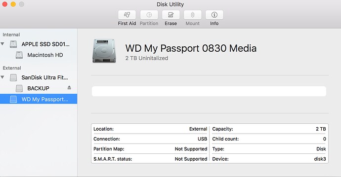 mac os extended journaled or encrypted for wd my passport
